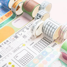 Load image into Gallery viewer, Productive Planning Washi Tape Sets