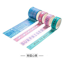 Load image into Gallery viewer, Productive Planning Washi Tape Sets