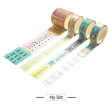 Load image into Gallery viewer, Productive Planning Washi Tape Sets