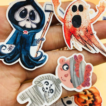 Load image into Gallery viewer, Halloween Watercolor Stickers 🎃