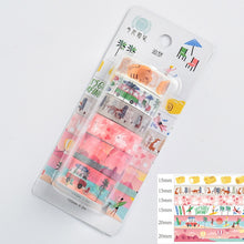 Load image into Gallery viewer, Cute Galaxy Masking Tape - Exclusive Edition (6 Designs)
