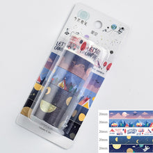 Load image into Gallery viewer, Cute Galaxy Masking Tape - Exclusive Edition (6 Designs)