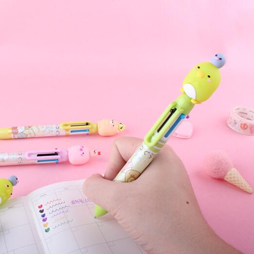 Kawaii Sumikko Gurashi 6 in 1 Multi-Color Ballpoint Pen