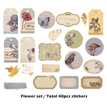 Load image into Gallery viewer, Vintage Style Gold Stickers