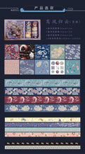 Load image into Gallery viewer, Exclusive Japanese Pattern Washi Tape + Stickers Set (20 Pcs)