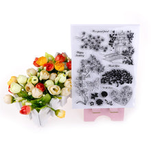 Load image into Gallery viewer, Butterfly Garden Vintage Clear Stamp