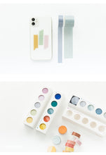 Load image into Gallery viewer, Basic Color Pallet Washi Tape Sets (6 Designs) - Original Kawaii Pen