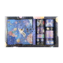 Load image into Gallery viewer, Le Petit Galaxy Washi Tape + Stickers
