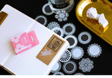 Load image into Gallery viewer, White Lace Transparent Stickers (4 Types)