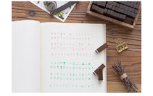 Load image into Gallery viewer, English Letters & Numbers Stamp Set (70 pcs)