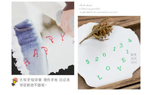 Load image into Gallery viewer, English Letters & Numbers Stamp Set (70 pcs)