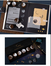 Load image into Gallery viewer, Moon Cycle Rubber Stamps