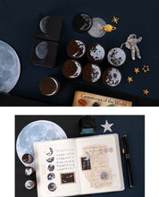 Load image into Gallery viewer, Moon Cycle Rubber Stamps