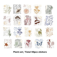 Load image into Gallery viewer, Vintage Style Gold Stickers