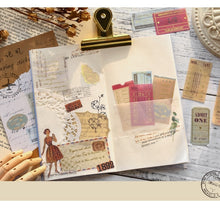 Load image into Gallery viewer, Vintage Style Gold Stickers
