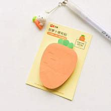 Load image into Gallery viewer, Kawaii Carrot Series Sticky Notes
