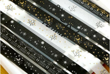 Load image into Gallery viewer, Star Twigs Gold & Silver Washi Tape (8 Designs)