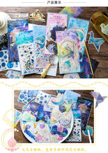 Load image into Gallery viewer, Exotic Universe Gold foiled Stickers (6 Types)