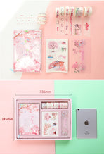 Load image into Gallery viewer, Japanese Sakura Stationery Gift Set