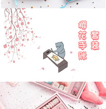Load image into Gallery viewer, Japanese Sakura Stationery Gift Set