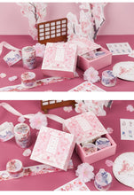 Load image into Gallery viewer, Cherry Blossom Washi Tape + Sticker Set