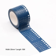 Load image into Gallery viewer, Monthly, Daily and Time Adhesive Tapes