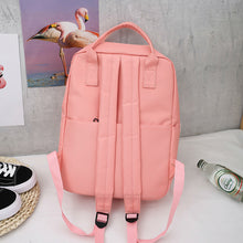 Load image into Gallery viewer, Kawaii Canvas Backpack Set