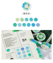 Load image into Gallery viewer, Colorful Candy Dots Masking Tapes (8 Designs)