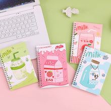 Load image into Gallery viewer, Cute Milk Pack Notebooks (4 Designs)