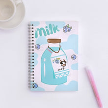Load image into Gallery viewer, Cute Milk Pack Notebooks (4 Designs)