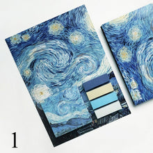 Load image into Gallery viewer, Elegant Sticky Memo Pads + Tabs Set