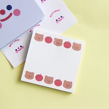 Load image into Gallery viewer, Original Kawaii Bear Sticky Notes
