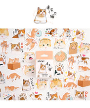 Load image into Gallery viewer, Orange Kitty Stickers
