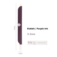 Load image into Gallery viewer, Kawaii Cartoon Design Gel Pen, Bookmark, Paperclip & Ruler (All in 1)