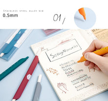 Load image into Gallery viewer, Kawaii Cartoon Design Gel Pen, Bookmark, Paperclip & Ruler (All in 1)