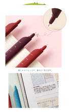 Load image into Gallery viewer, Kawaii Cartoon Design Gel Pen, Bookmark, Paperclip & Ruler (All in 1)