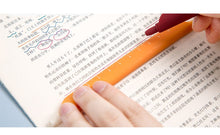 Load image into Gallery viewer, Kawaii Cartoon Design Gel Pen, Bookmark, Paperclip & Ruler (All in 1)