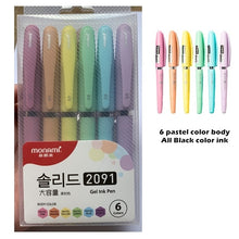 Load image into Gallery viewer, Monami Pastel & Bright Colors Gel Pen Set