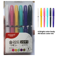 Load image into Gallery viewer, Monami Pastel & Bright Colors Gel Pen Set