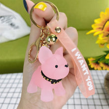 Load image into Gallery viewer, Classic French Bulldog Keychains