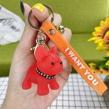 Load image into Gallery viewer, Classic French Bulldog Keychains