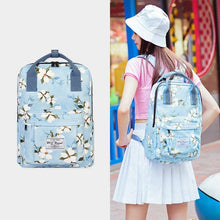 Load image into Gallery viewer, Cute Kawaii Floral Backpack