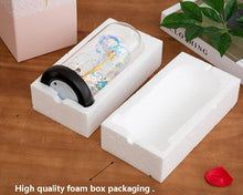 Load image into Gallery viewer, Exotic Rose in Glass Led Lamp (26 Designs)