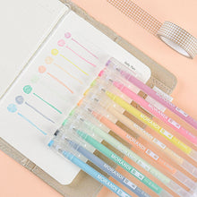 Load image into Gallery viewer, Morandi Multicolor Glitter Gel Pen (9pcs a set)