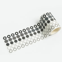 Load image into Gallery viewer, Morandi Dots Washi Tapes (12 Designs)