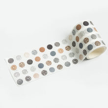 Load image into Gallery viewer, Morandi Dots Washi Tapes (12 Designs)