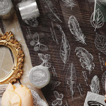 Load image into Gallery viewer, Vintage Transparent Washi Tape