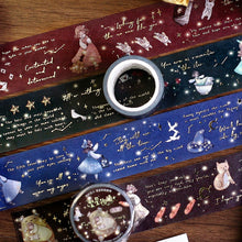 Load image into Gallery viewer, Dreamland Gold Foiled Washi Tapes (4 Designs)