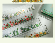 Load image into Gallery viewer, Floral Garden Rulers
