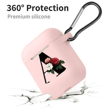 Load image into Gallery viewer, Cute Pink Airpod Case with English Alphabets